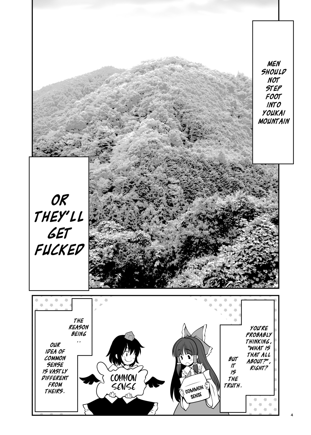 Hentai Manga Comic-A Wet Youkai's Mountain-Read-4